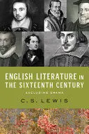 ENGLISH LITERATURE IN THE SIXTEENTH CENTURY (EXCLUDING DRAMA)