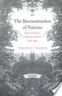 THE RECONSTRUCTION OF NATIONS