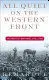 ALL QUIET ON THE WESTERN FRONT