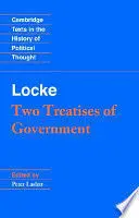 Locke: Two Treatises Of Government Student Edition