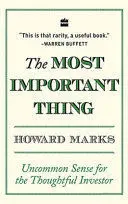 THE MOST IMPORTANT THING THE MOST IMPORTANT THING